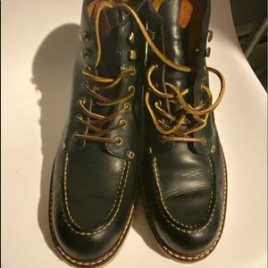 Coach men 9 1/2 black leather